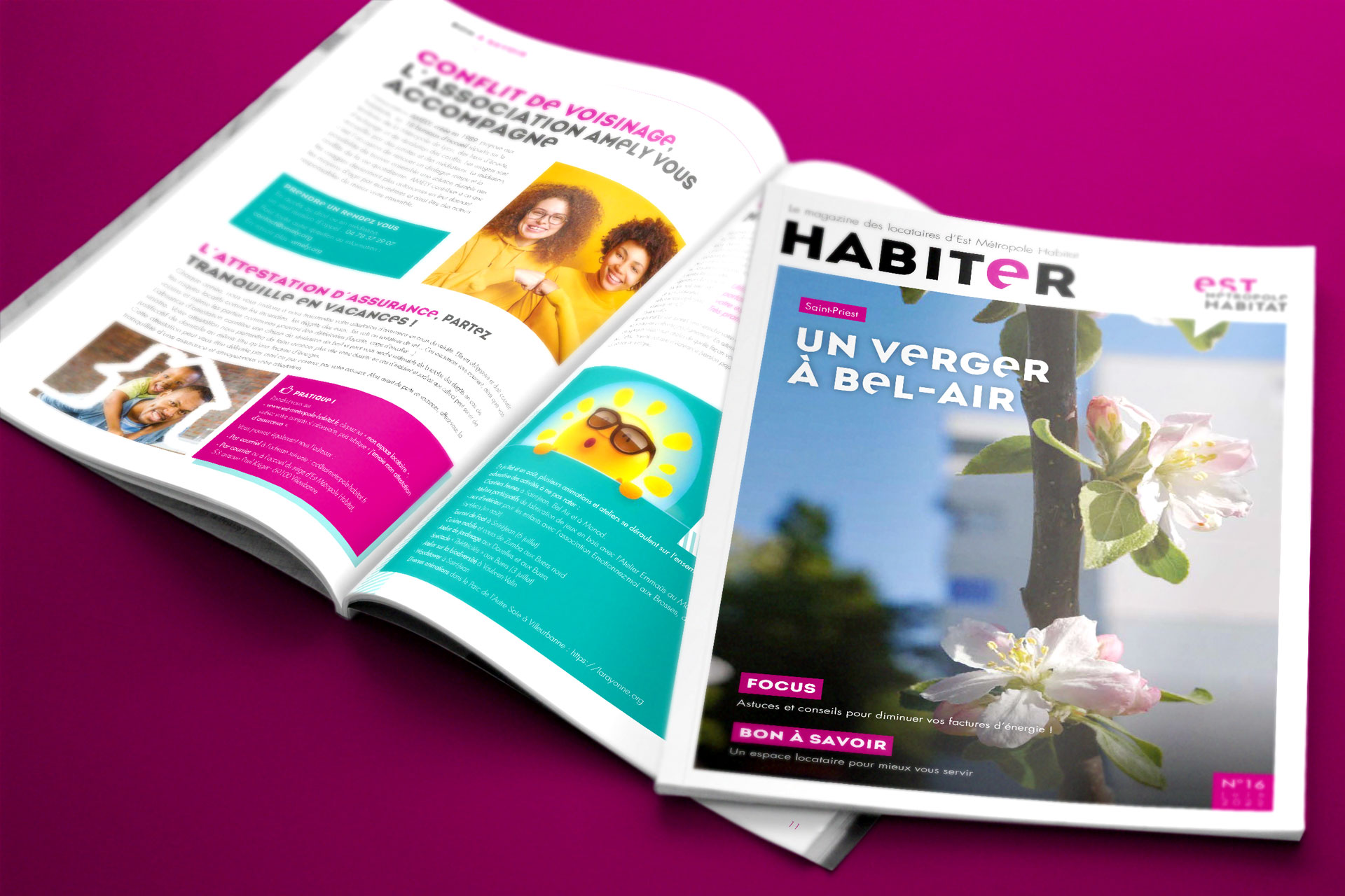 Est Métropole Habitat journal Habiter